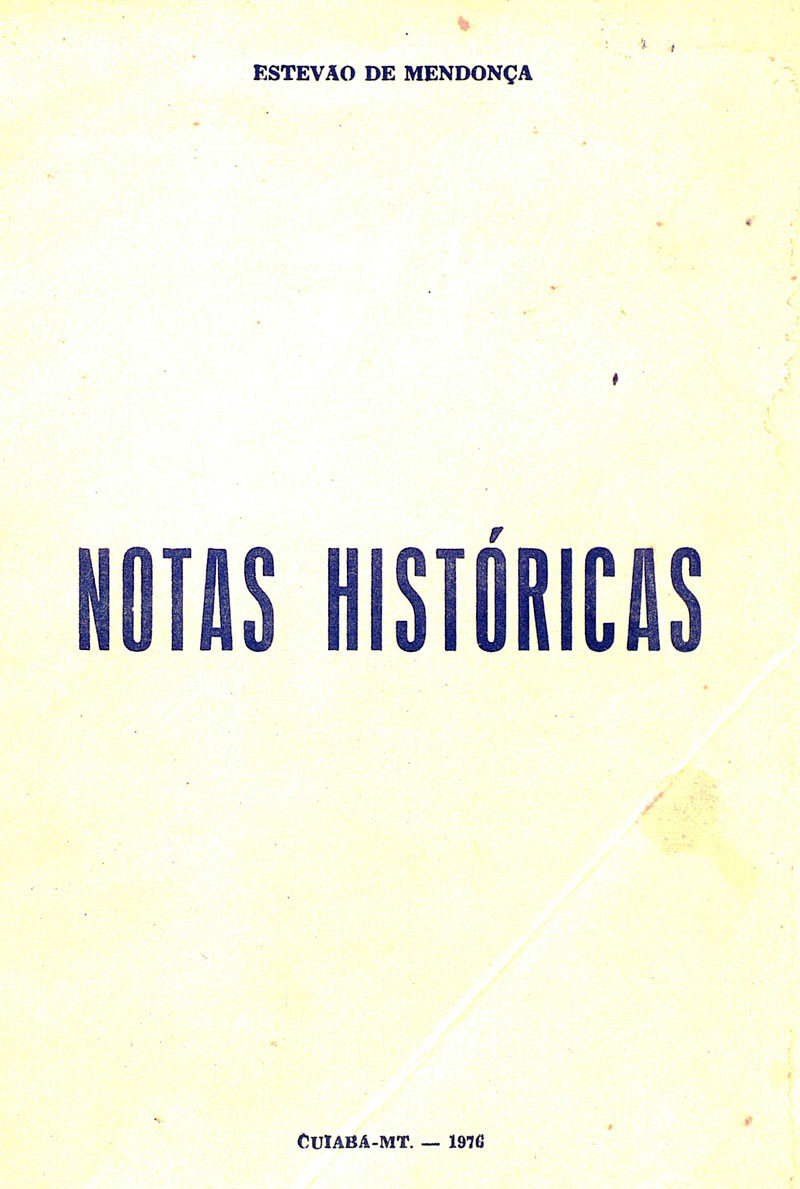 capa notas historicas